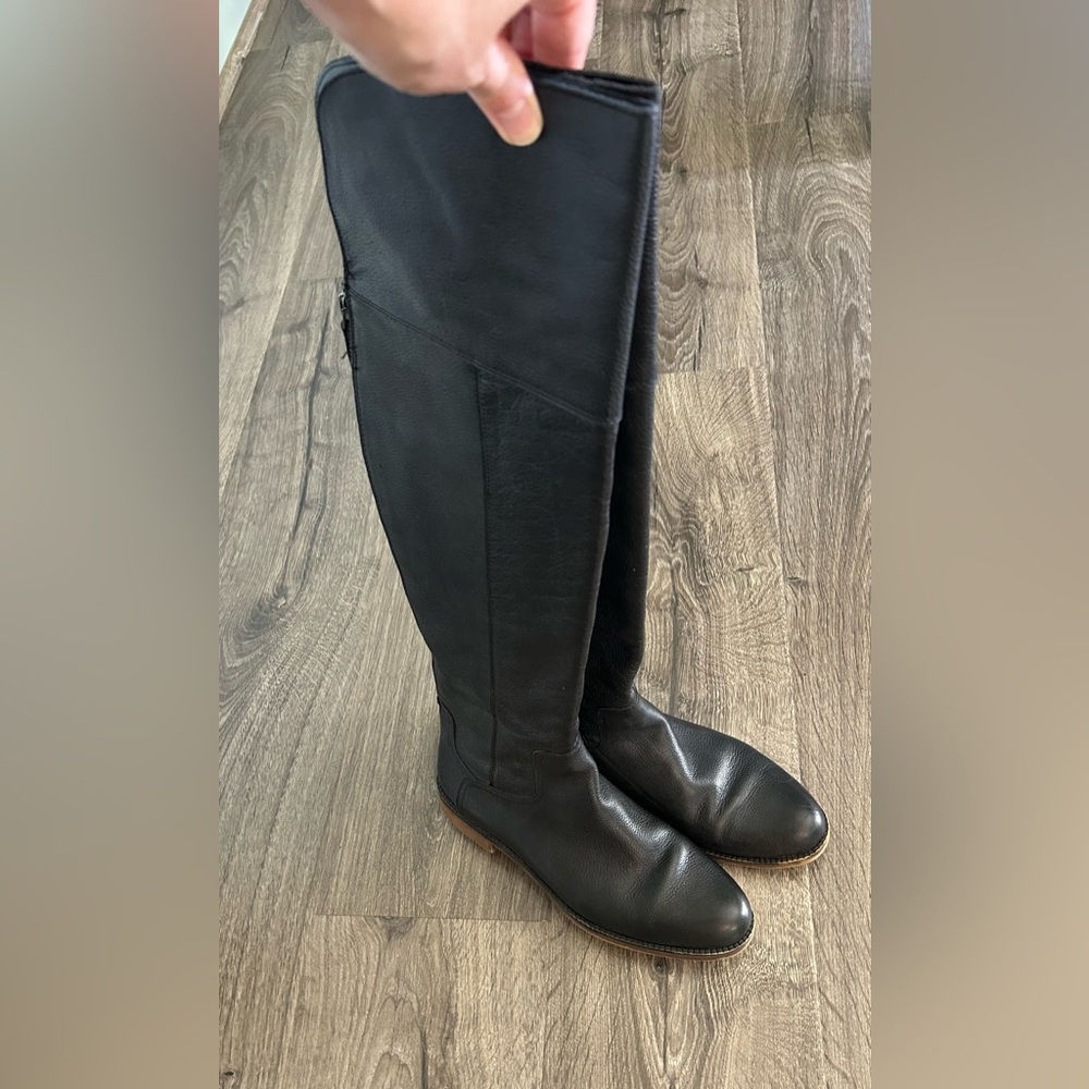 Franco Sarto Tall Black Boots